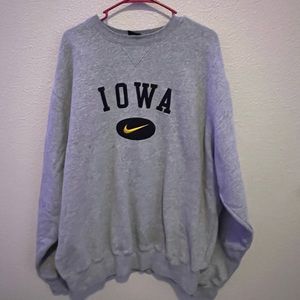 Vintage Nike Iowa Football Crewneck